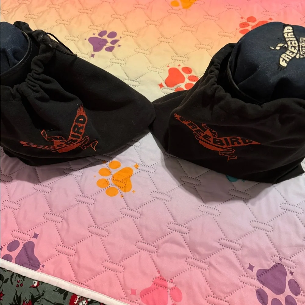 Freebird Black Heeled Boots - Picture 7 of 8